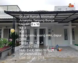 Dijual Rumah di Cluster Amarilys Tjg Bunga Makassar