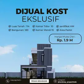 Jual Kos Eksklusif Terbaik di Ring 1 Undip Tembalang hari ini