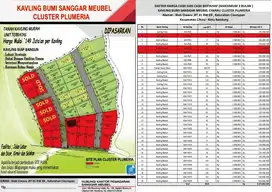 Tanah Kavling Bumi Sanggar Meubel Plumeria Cisurupan Kota Madya