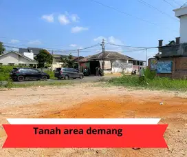 Di jual tanah murah palembang lokasi demang lebar daun