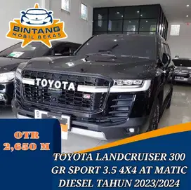 TOYOTA LANDCRUISER LC 300 GR SPORT 4X4 AT 3.5 MATIC DIESEL TAHUN 2023