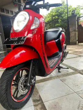 Scoopy 2021/12 pajak 1 thn lunas