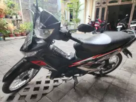 Supra 125 spoke ruji hitam Gbm