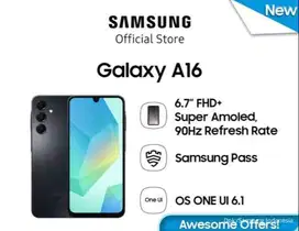 SAMSUNG A16 4G (8/128) BARU WEEKEND PROMO