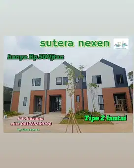 Alam sutera nexen Balaraja timur 2 lantai rumah murah