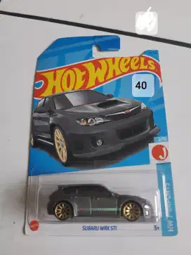 Hot Wheels Subaru WRX STI Grey