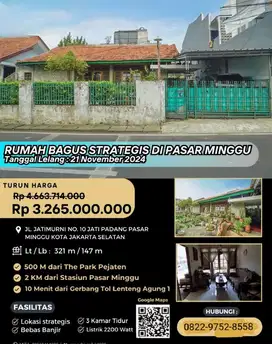 jual murah rumah melalui lelang negara