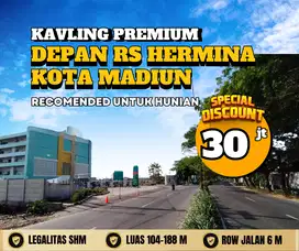 PROMO BU CEPAT Tanah Murah area Ringroad Kota Madiun, Nego keras