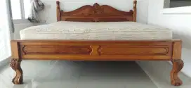 Super king size spring bed