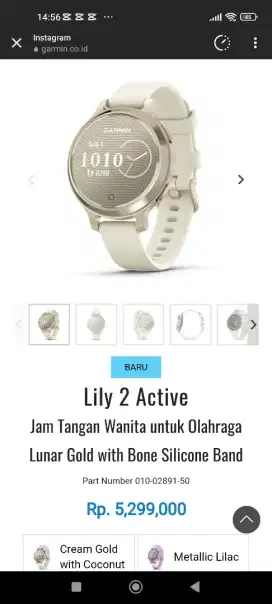 Garmin Lily 2 Active