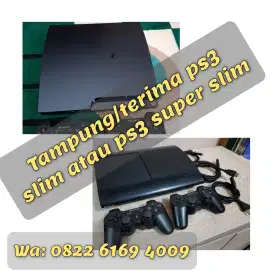 Terima ps3 slim atau ps3 super slim