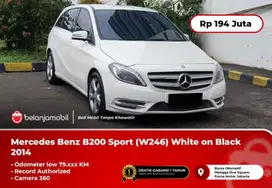 [ LOW KM ] Mercedes Benz Mercy B200 Sport W246 White 2014/2015