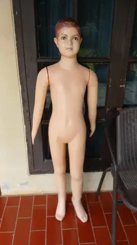 Mannequin anak full body 7 tahun