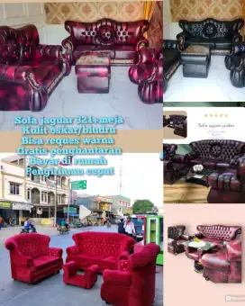 Sofa jaguar siap kiri