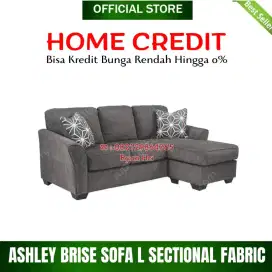 INFORMA ASHLEY BRISE SOFA L SECTIONAL FABRIC BISA KREDIT