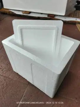 Jual box Styrofoam dan Lembaran Styrofoam.