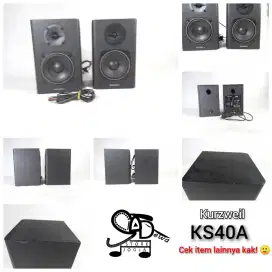 SPEAKER MONITOR KURZWEIL KS40A KS 40A MONITORING FLAT 40 A 4 INCH