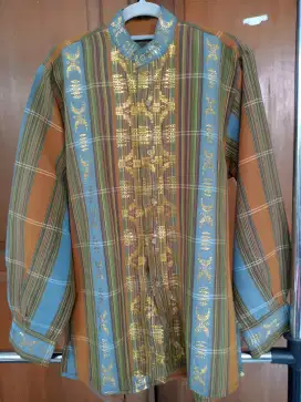 Kemeja Songket Tenun Pria