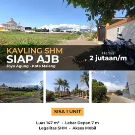 Dijual cepat Kavling Legalitas SHM Siap AJB