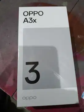 Oppo a3x 8/64 new segel garansi resmi bisa cod