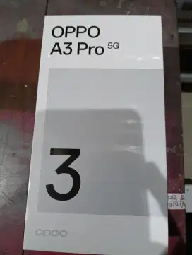 Oppo a3 pro 5g 8/256 new segel garansi resmi termurah