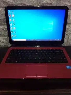 jual laptop hp 14 .b058tu.intel Celeron ram 2 gb SSD 120 GB.winds 10