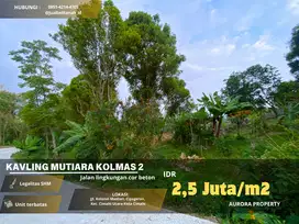 TANAH DIJUAL MURAH AREA MUTIARA KOLMAS CIMAHI