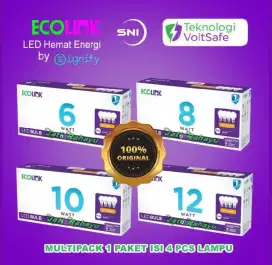 LED MULTIPACK ECOLINK 6W / 8W / 10W / 12W LED PAKET BELI 3 GRATIS 1