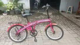 Sepeda lipat phoenix normal siap gowes