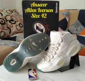 Sepatu Basket Reebok Answer Allen Iverson