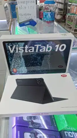 ITEL VISTA TAB 10 RAM 4+8GB/128GB CASE ORIGINAL BARU GARANSI RESMI