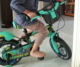 Sepeda anak anak jarang di pakai