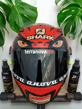 Helm Full Face KYT R10 ala ala SHARK Diablo sz M