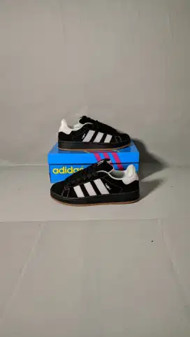 SEPATU ADIDAS CAMPUS CORN BLACK WHITE