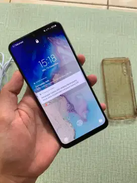 Smartphone samsung a50 ram 6gb/128gb layar ori amoled no minus