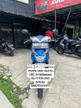 Honda Beat Sporty CBS 2018