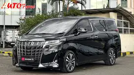 Toyota New Alphard Facelift G ATPM NIK 2018 Akhir Black On Beige