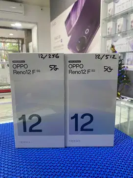 New OPPO RENO 12F 5G 100% SEGEL RESMI Promo Cashback upTo 400rb!