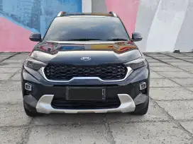 Kia sonet premiere at 2021 hitam