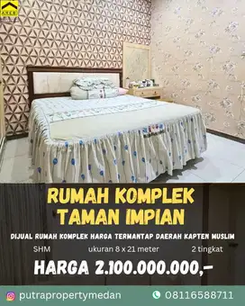 DIJUAL RUMAH DALAM KOMPLEK DAERAH HELVETIA