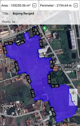 Dijual Tanah 10,2 Ha Strategis Dekat Bandara Soekarno Hatta Tangerang