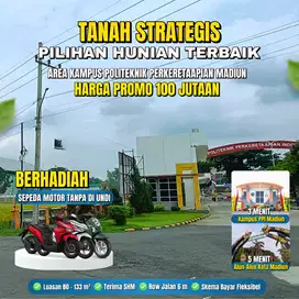 TANAH KAVLING MURAH MADIUN DEKAT BLUDER COKRO, GRATIS MOTOR