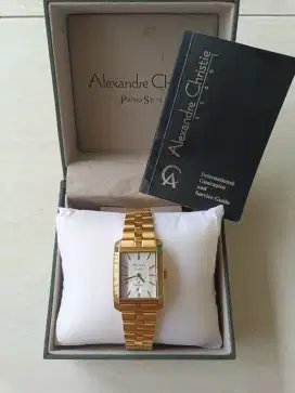 Alexandre Christie wanita 1019LD original fullset mulus like new