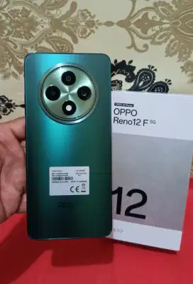 Oppo Reno 12F 5G 12/256 Resmi Fullset Mulus 98% Garansi