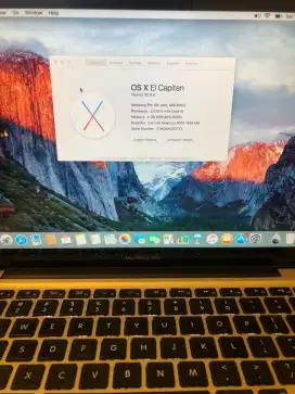 Macbook pro 2012 ex ibox