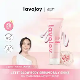 Body Lotion Lavojoy Tone Up UV SPF 20PA++ New Segel Official