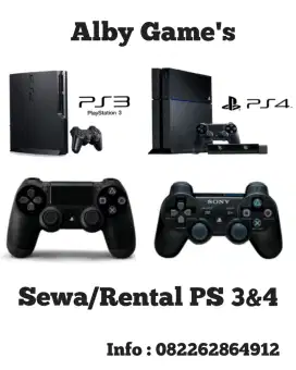 Sewa/Rental PS 3&4 Antar - Jemput