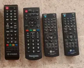 REMOT TV+DVD SEMUA