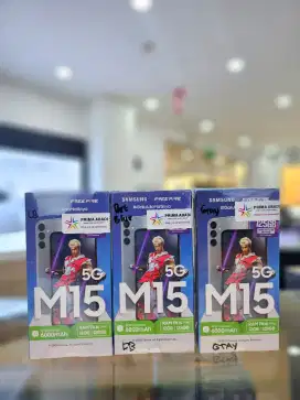 NEW SAMSUNG GALAXY M15 5G 6/128GB GARANSI RESMI SEIN DISKON 200K