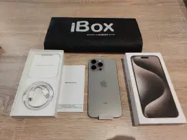 [BNIB NEW IBOX] iPhone 15 Pro Max 256 GB Natural Titanium blm aktivasi